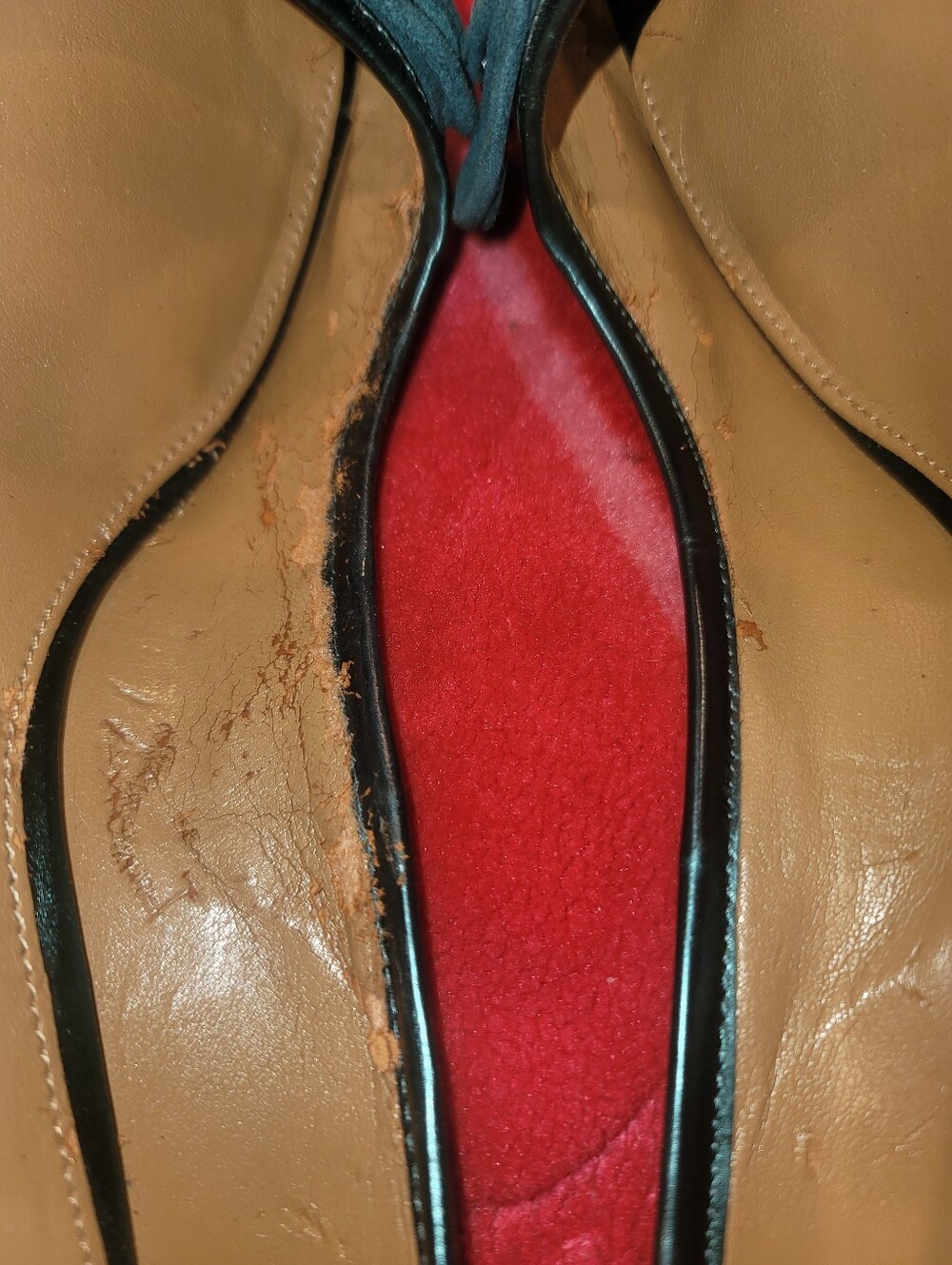 PRIVATE LISTING COACH SUEDE TEAL WEDGE HEELS 9 - Picture 9 of 10